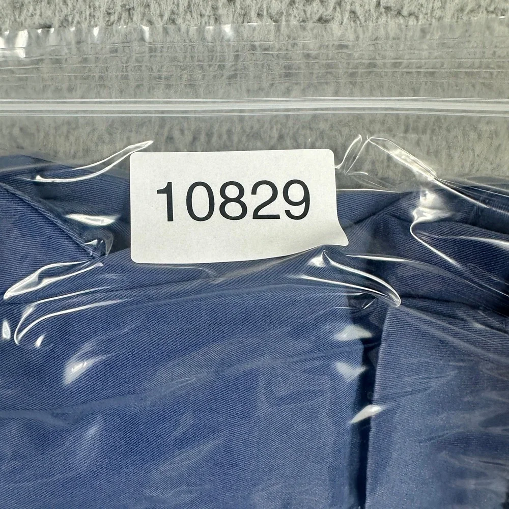 Polo Ralph Lauren Slim Stretch Chino Pants‎ Mens 40x32 (Fits 38x31) Blue Cotton